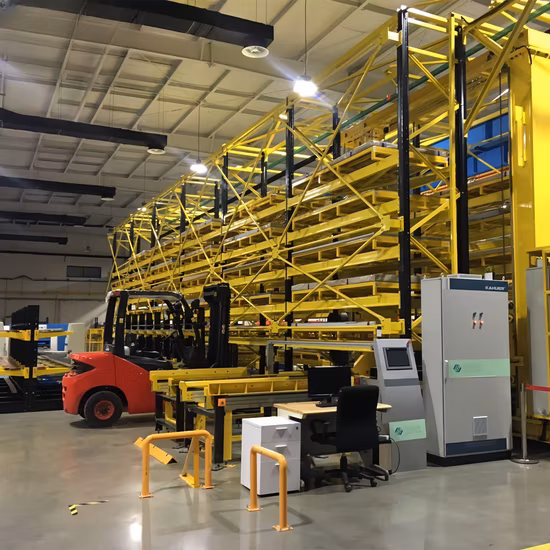 Automated Storage Retrieval System Warehouse Automation Shuttle Racking System Logistic Warehouse