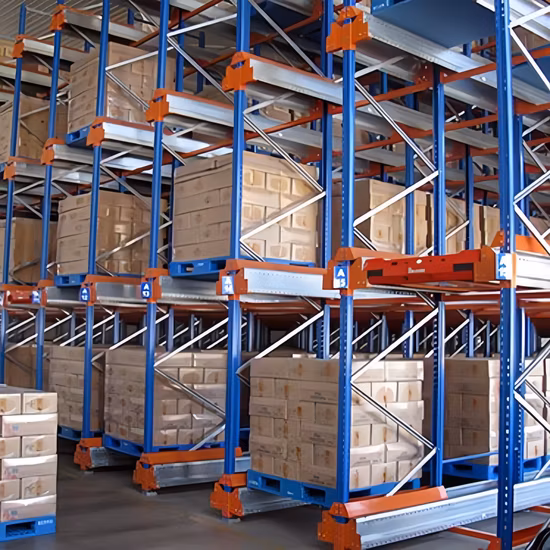 Automatisiertes Lagerbereitstellungssystem, Lagerautomatisierung, Shuttle-Regalsystem, Logistiklager